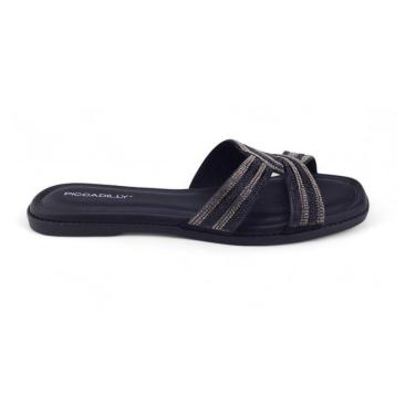Imagem de Chinelo Rasteirinha Feminino Piccadilly 508050 Strass