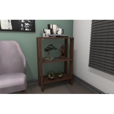 Imagem de Estante baixa adonai nogueira - Artysul Móveis