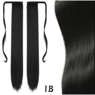 Imagem de Rabo De Cavalo Fita Para Amarrar Idêntico Cabelo Humano Top - Gm Hair,