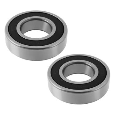Imagem de LT Easiyl 2 peças 6206-2RS rolamentos de vedação de borracha dupla 30 x 62 x 16 mm rolamentos selados para equipamentos industriais rodas de rolo de motor rotativo