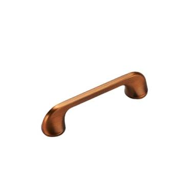 Imagem de Puxador de móveis em bronze amarelo cinza estilo vintage, puxadores de armário de cozinha em latão, maçanetas de gaveta, puxadores de porta, ferragens, bronze amarelo, 96 mm