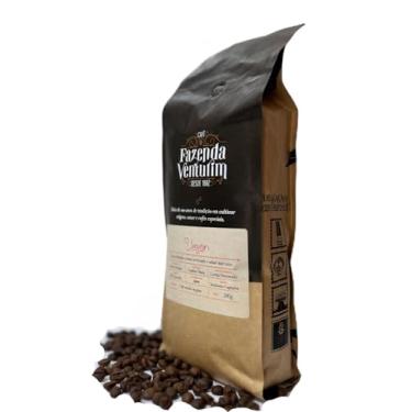 Imagem de Café Especial em Grãos, 1Kg, Café Fazenda Venturim, Torra Fresca, Direto da Fazenda - Chocolate, Caramelo e Avelã