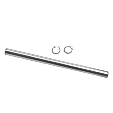 Imagem de pinkhatcat Eixo de macaco Go Kart Mini Bike 35.6 cm x 3/10.2 cm com chaveta de 3/40.6 cm para Go Kart Mini Bike Silver Galvanized Jackshaft