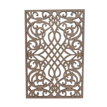 Imagem de Divisor De Ambiente Em Mdf 3mm Natural Modular 29x19 Cm [f031]