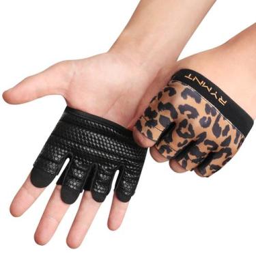Imagem de Luvas de treino RYMNT Minimal Leopard para homens e mulheres
