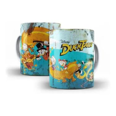 Imagem de Caneca Porcelana Quadrinhos Ducktales Tio Patinhas - Villa Caneca