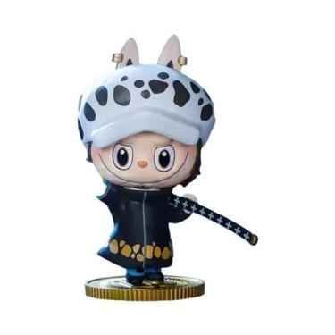 Imagem de Labubu One Piece Luffy Blind Box Figura Trendy Anime Toy Modelo Decora