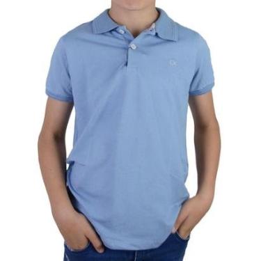 Imagem de Camisa Polo Infanto Juvenil Masculina Ogochi Piquet Slim-Masculino