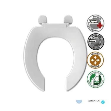 Imagem de Tampa de vaso Universal em em PP modelo Trafic Duraguard fechamento co