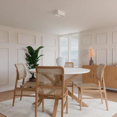 Imagem de Luminaria De Teto Plafon Dormitorio Sobrepor Quarto Casal Corredor Sal