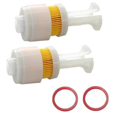 Imagem de JLM MARINE Filtro De Combustível 65L-24563 Para Motores Popa Mercury, Yamaha, Suzuki E Johnson Evinrude Omc 888289T2 15412-93J00 5035695 2 Peças