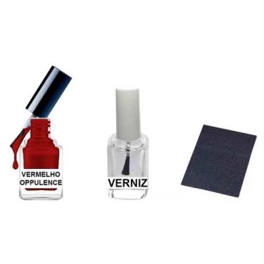 Imagem de Tinta Retoque Tira Risco Carro Fiat - Vermelho Oppulence - Jhow Adesiv