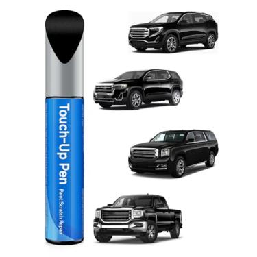 Imagem de Caneta de tinta de retoque Mosaic Black/Ebony Twilight Metallic GB8/WA384A compatível com GMC – Kit de reparo de arranhões de pintura de carro DIY, tintas automotivas, correspondência de cor exata