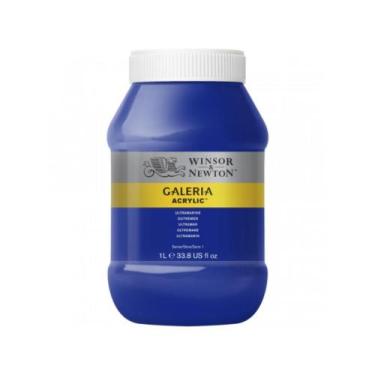Imagem de Tinta Acrilica Galeria Winsor & Newton  1l Sr1 Escolha a Cor, ULTRAMAR