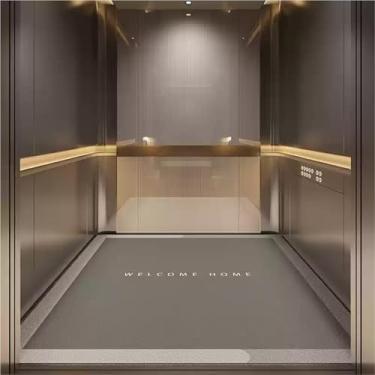 Imagem de 1 tapete personalizado de nível comercial, tapete de porta de boas-vindas personalizado, tapete de elevador lavável resistente ao desgaste, antiderrapante para uso interno/externo, restaurante de