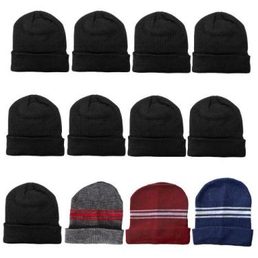 Imagem de Kit C/12 Touca Gorro Tamine D-6 Unissex Básico, Sortido