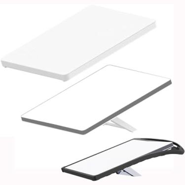 Imagem de Capa de silicone para mini antena parabólica Starlink – Capa protetora à prova d'água com adesivo antirreflexo, capa portátil à prova de choque, compatível com branco