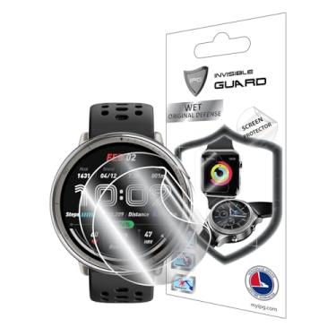 Imagem de IPG Protetor de tela de hidrogel para relógio inteligente Amazfit Active 2 (2 unidades) Película transparente HD invisível antiarranhões - suave/autorreparação/sem bolhas para Active2