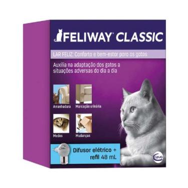 Imagem de Feliway Classic Completo com Difusor - 48 ml - CEVA