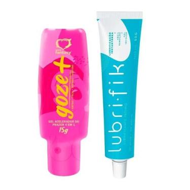 Imagem de Kit Gel Estimulante Feminino e Lubrificante Íntimo Neutro - sexy fanta