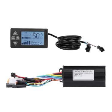 Imagem de Fockety Controlador de Motor Elétrico, 26a 3 Modo Controlador Sine S861 Painel de Exibição LCD para Modificação de Ciclismo Kit de Controlador de Escova, Kit de Conversão de Bicicleta