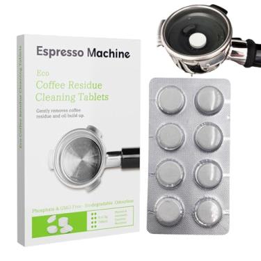 Imagem de Tabletes de Limpeza para Cafeteiras - 8 Pastilhas Descalcificadoras De Resíduos De Café | Descalcificante e Manutenção para Moedor de Café em Casa