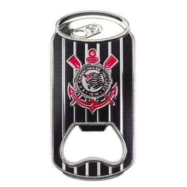 Imagem de Ímã Abridor Garrafas Forma Lata Corinthians - Mileno