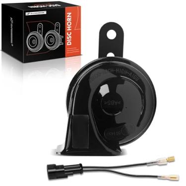 Imagem de A-Premium Buzina de carro elétrico compatível com Jaguar - com 1 conector de fio, plástico ABS