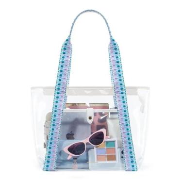 Imagem de Sacola transparente aprovada pelo Missnine Stadium, grande com zíper