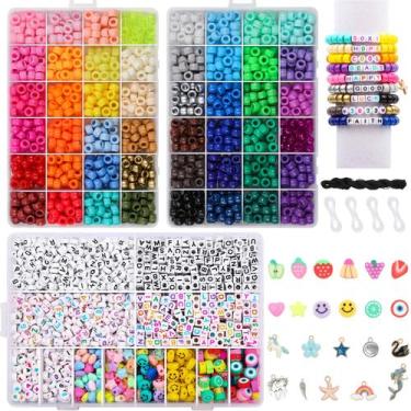 Imagem de Kit de fabricação de pulseiras Song Xi 3500 unidades com contas de pôn