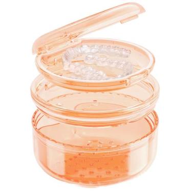 Imagem de Estojo de limpeza de retentor 2 em 1 DOTCUTY Capa transparente