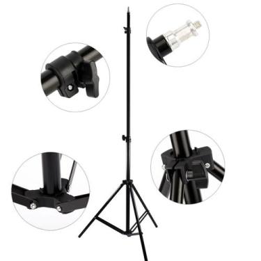 Imagem de Tripé De Iluminação Para Led, Softbox, Ring Light - Kt805 1,80 Metro -