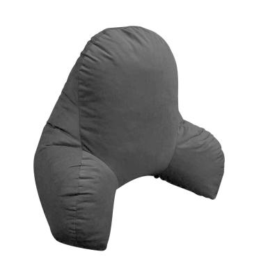 Imagem de Encosto Dino Veludo Preto (50x60x75) - Ortobom