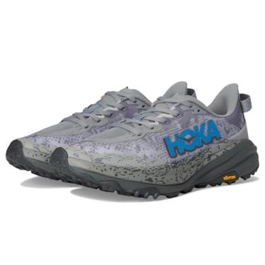 Imagem de HOKA ONE ONE Speedgoat 6 Tênis masculino, Cinza galáctico/azul Hoka, 45