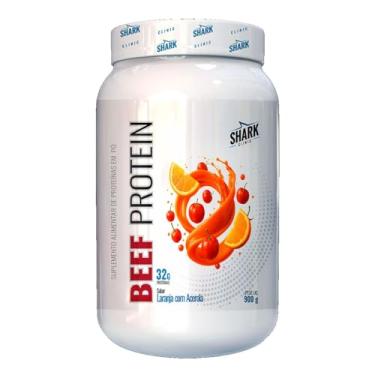 Imagem de Whey Beef Protein - 900g Laranja com Acerola - Shark Pro
