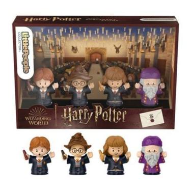 Imagem de Bonecos do Harry Potter E A Pedra Filosofa Little People - HVG45 Mattel