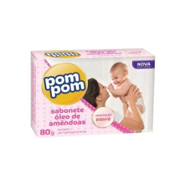 Imagem de Sabonete Infantil Pom Pom Óleo De Amêndoas 80g