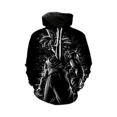 Imagem de Moletom Masculino Dragon Ball Com Estampa 3D 2024, Suéter Esportivo Ca