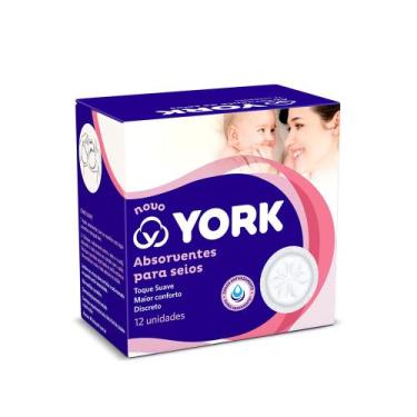 Imagem de Absorventes de Seios York 12 unidades