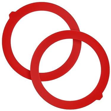 Imagem de Flush Valve Seal Compatible with Kohler, 2 Pcs Silicone Canister Flush Valve Seal Kit, Toilet Tank Parts Canister Flush Valve Gasket Replacement Compatible with K-GP1059291 K-4436 Part