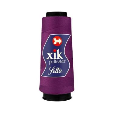 Imagem de Linha para costura setta xik 120 poliéster 2000 jardas - cor 0010 à 01