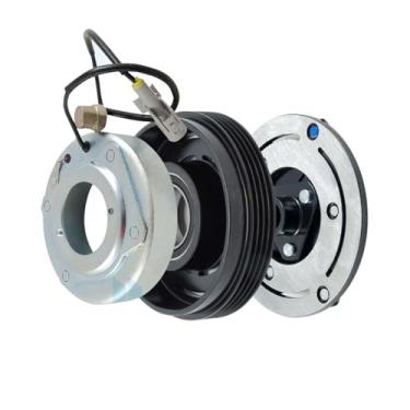 Imagem de dertgmlm Kit de embreagem de compressor de ar condicionado 4PK 12V 9520063JA0 9520063JA1 9521063JA0 serve para Suzuki Swift 3 1.3 1.5 1.6 SX4 1.5 1.6 V08 Compressor A/C