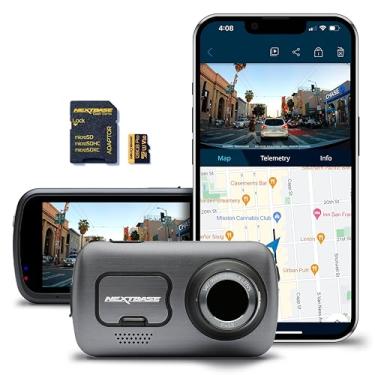 Imagem de Nextbase Câmera Dash de 622 GW com pacote de cartão de memória micro SD de 128 GB – Câmera Dash para carros com gravação automática UHD 4K 30fps verdadeira, Wi-Fi, GPS, Bluetooth, Alexa, estabilização