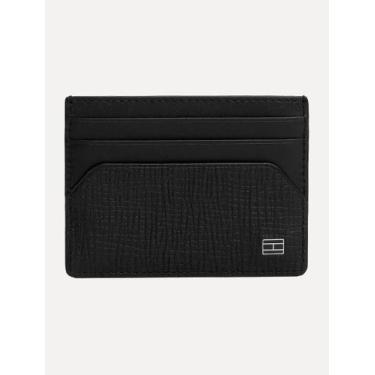 Imagem de Carteira Tommy Hilfiger Porta Cartão Couro CC The Translucent Flag Pre