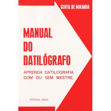 Imagem de Manual do Datilógrafo com ou sem Mestre