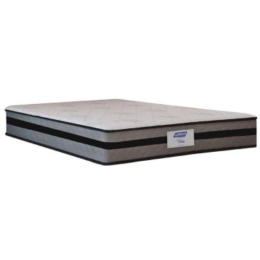 Imagem de Colchão Casal Gazin Com Molas Ensacadas 138x188x22cm Vibe Cinza/preto