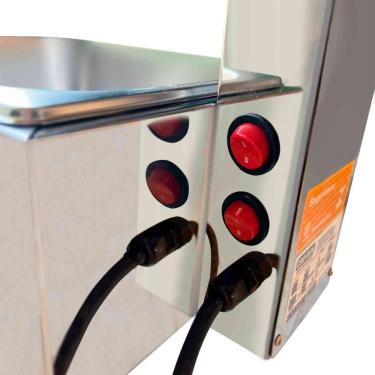 Imagem de Conservador De Fritura Croydon Elétrico 2 Cuba 220V Cf1g-2
