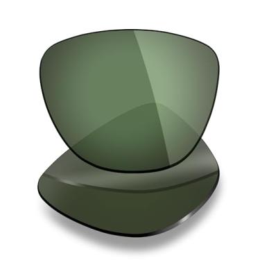 Imagem de Mryok Lentes de reposição polarizadas para óculos de sol Oakley Frogskins Range XL Asian Fit OO9503A, HD Polarized, proteção UV, resistente a impactos e ajuste perfeito - Cinza verde