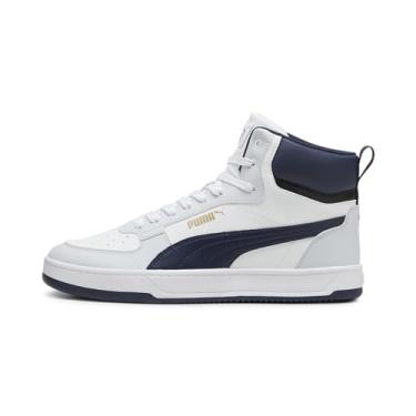 Imagem de PUMA Caven 2.0 Tênis masculino médio, Silver Mist-puma branco-puma azul-marinho, 43