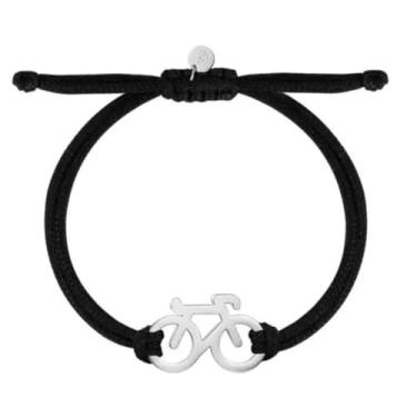 Imagem de Pulseira de bicicleta moderna personalizada esportes ciclismo periferia pulseira pingente rosa acessórios de joias de bicicleta presente para casal, One Size, Nylon, Ágata